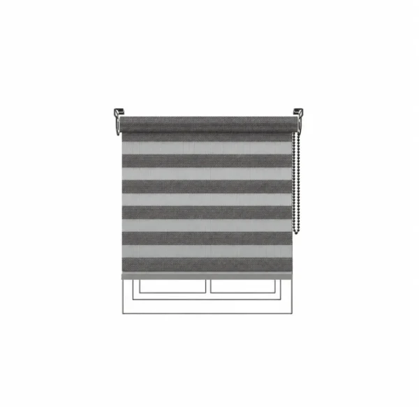 Persiana Sheer Abacus FR Pearl Vertilux confeccionada a medida
