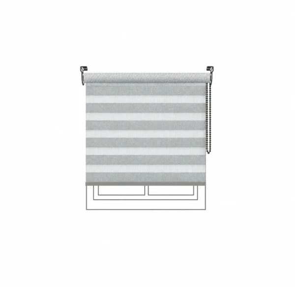 Persiana Sheer Abacus FR White Vertilux confeccionada Persiana Sheer Abacus FR White Vertilux confeccionada a medida
