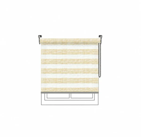 Persiana Sheer Advance Sheer FR Straw Vertilux confeccionada a medida