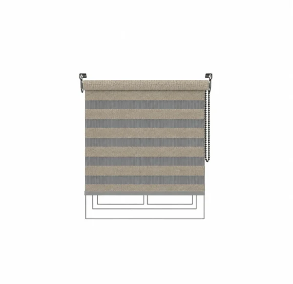 Persiana Dimout Compass Dim Out FR Linen Vertilux confeccionada Persiana Dimout Compass Dim Out FR Linen Vertilux confeccionada a medida