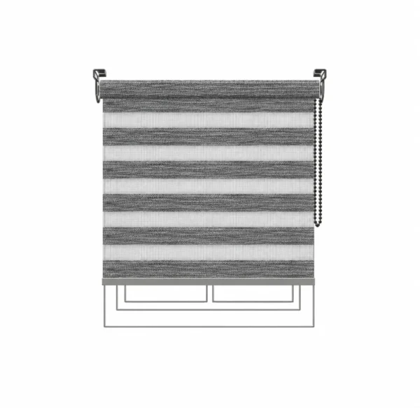 Persiana Sheer Contemporary Sheer FR Fusion Ash Vertilux confeccionada a medida