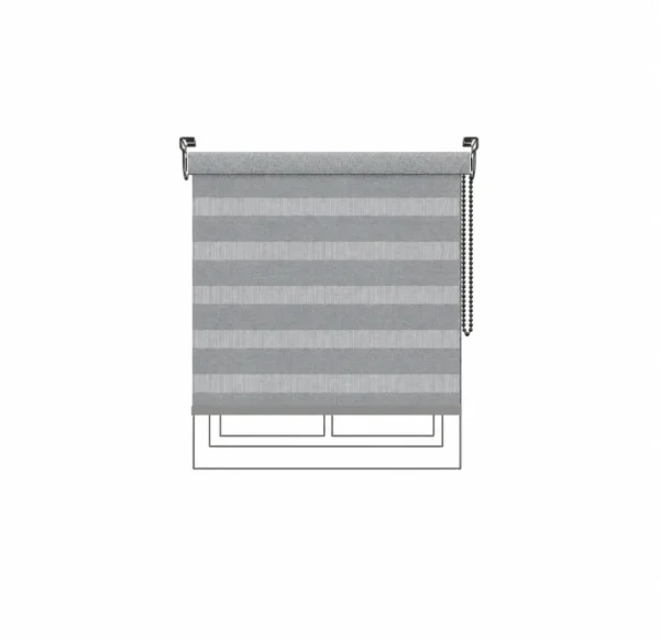 Persiana Sheer Dynasty Grey Vertilux confeccionada Persiana Sheer Dynasty Grey Vertilux confeccionada a medida