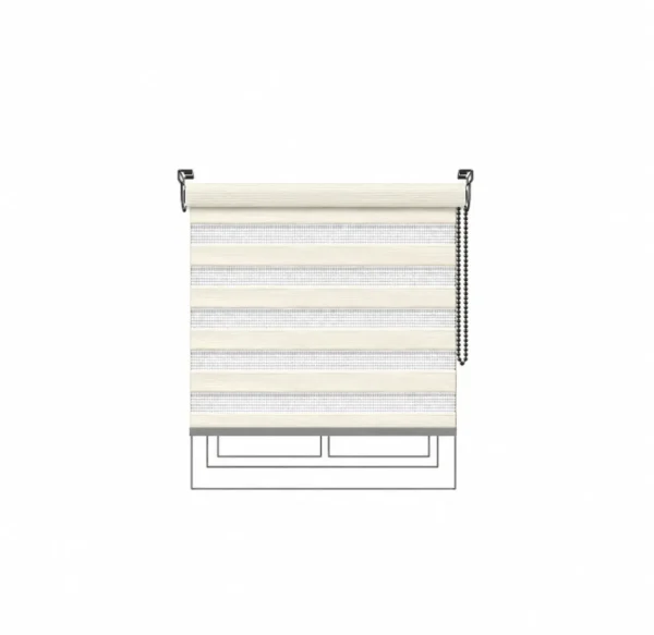Persiana Sheer Horizon Ivory Vertilux confeccionada a medida