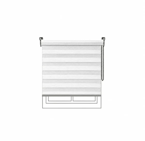 Persiana Sheer Horizon White Vertilux confeccionada a medida