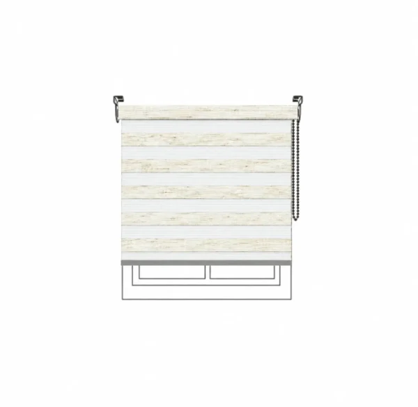 Persiana Sheer Linen White Vertilux confeccionada Persiana Sheer Linen White Vertilux confeccionada a medida