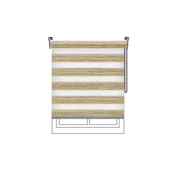 Persiana Sheer Madeira Beige Vertilux confeccionada Persiana Sheer Madeira Beige Vertilux confeccionada a medida