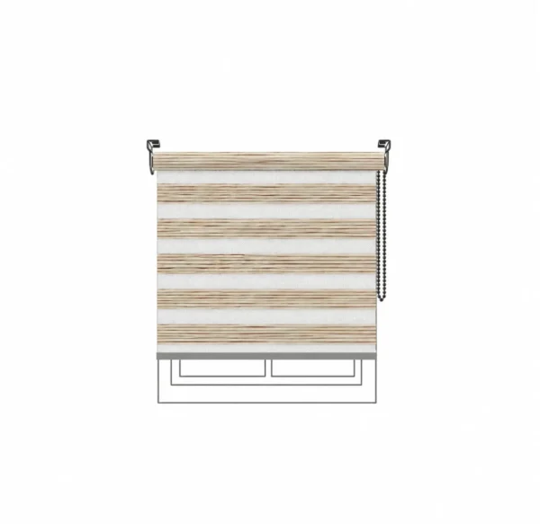 Persiana Sheer Serenade Beige Vertilux confeccionada Persiana Sheer Serenade Beige Vertilux confeccionada a medida