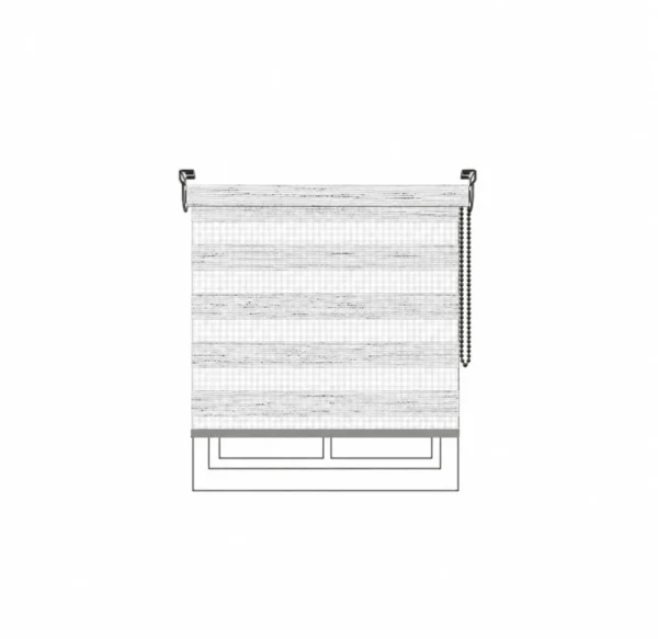 Persiana Sheer Splendor White Vertilux confeccionada a medida