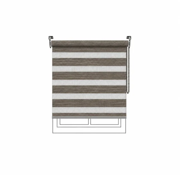 Persiana Dimout Sundown Dim Out Wood Vertilux confeccionada a medida