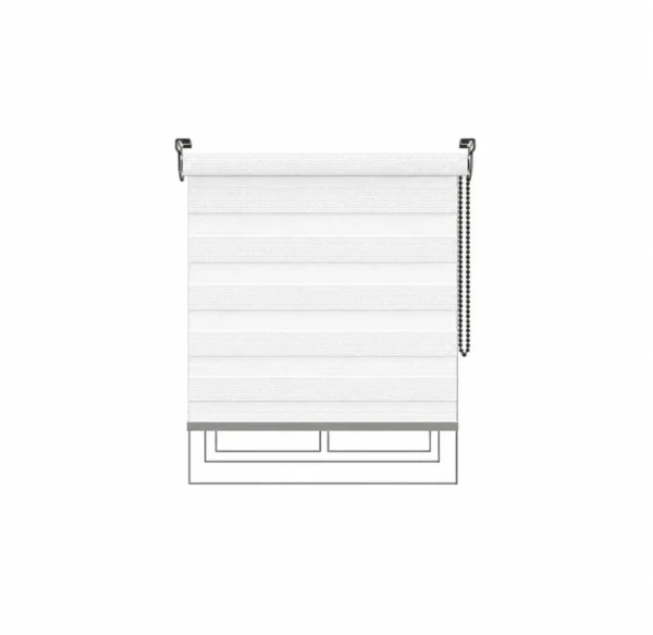 Persiana Sheer Velour White Vertilux confeccionada Persiana Sheer Velour White Vertilux confeccionada a medida