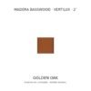 Muestra de madera Basswood Vertilux 2 pulgadas, tono Golden Oak Muestra de madera Basswood Vertilux 2 pulgadas, tono Golden Oak