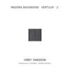 Muestra de madera Basswood Vertilux 2 pulgadas, tono Grey Shadow Muestra de madera Basswood Vertilux 2 pulgadas, tono Grey Shadow