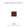 Muestra de madera Basswood Vertilux 2 pulgadas, tono Rose
